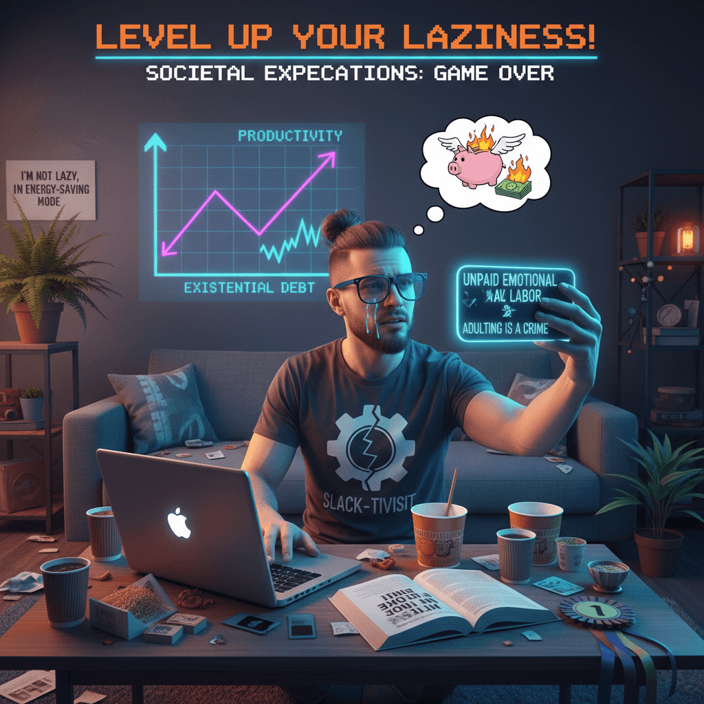 Working hard is a scam, apparently