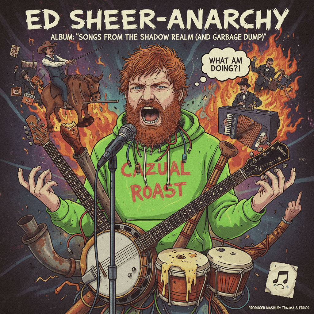 Ed Sheeran but make it experimental (read: unhinged)