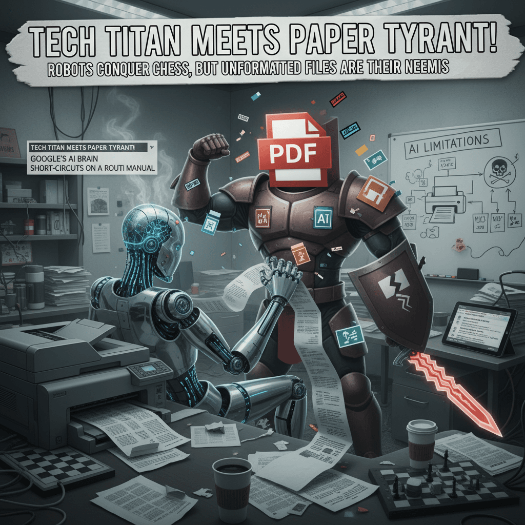 AI can beat chess masters but PDFs remain its final boss