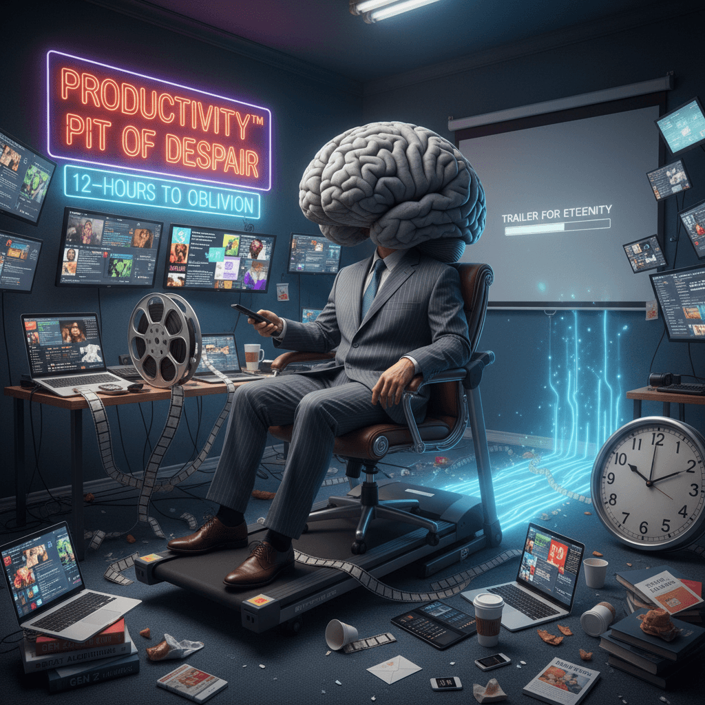 CEO energy meets brain shutdown: the 12-hour trailer nobody asked for