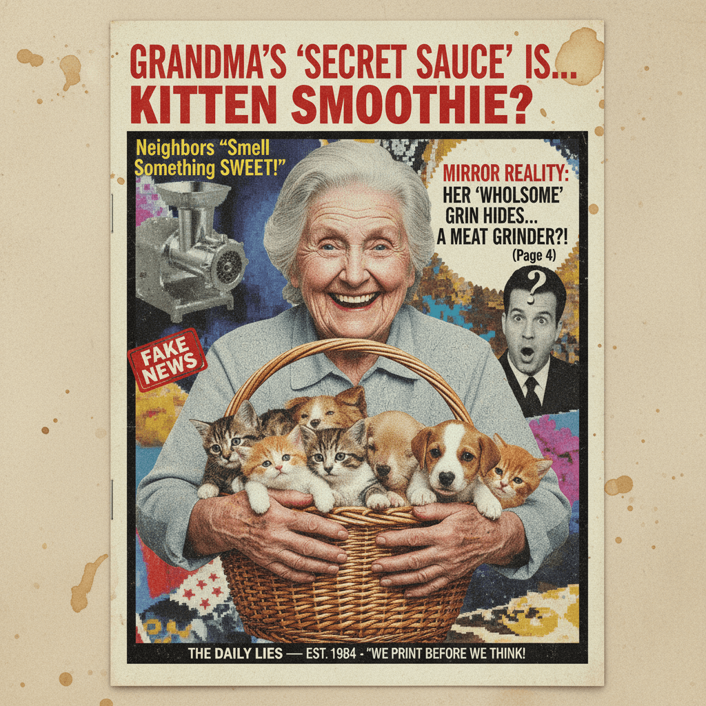 Mirror headlines vs. reality: wholesome smile edition