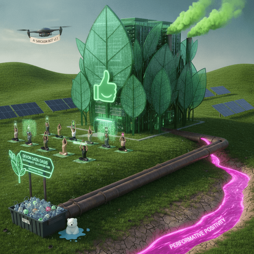 Devon data centre proves we're just greenwashing vibes now