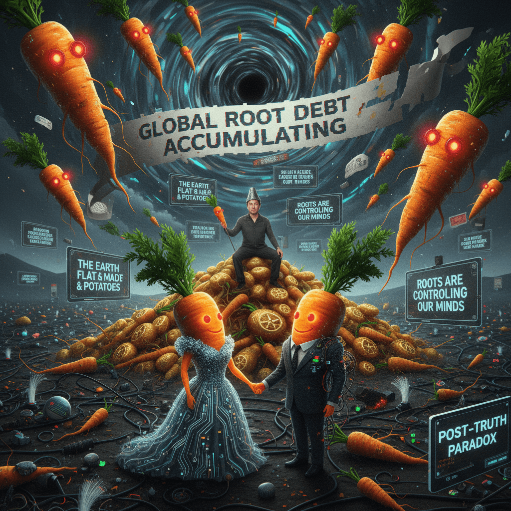 carrot-posting causes global root debt: a love story