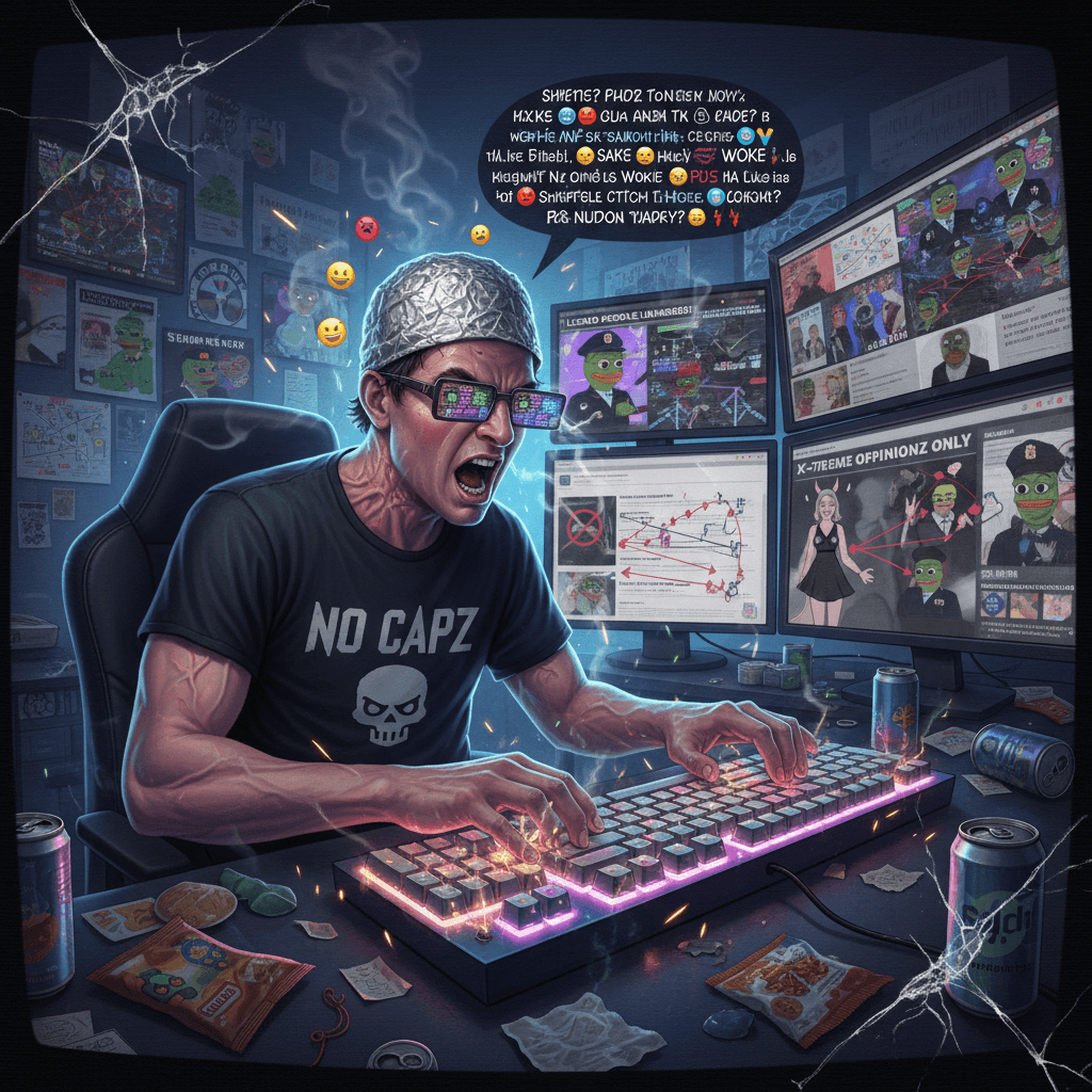 unhinged accusations wrapped in transphobia, zero chill