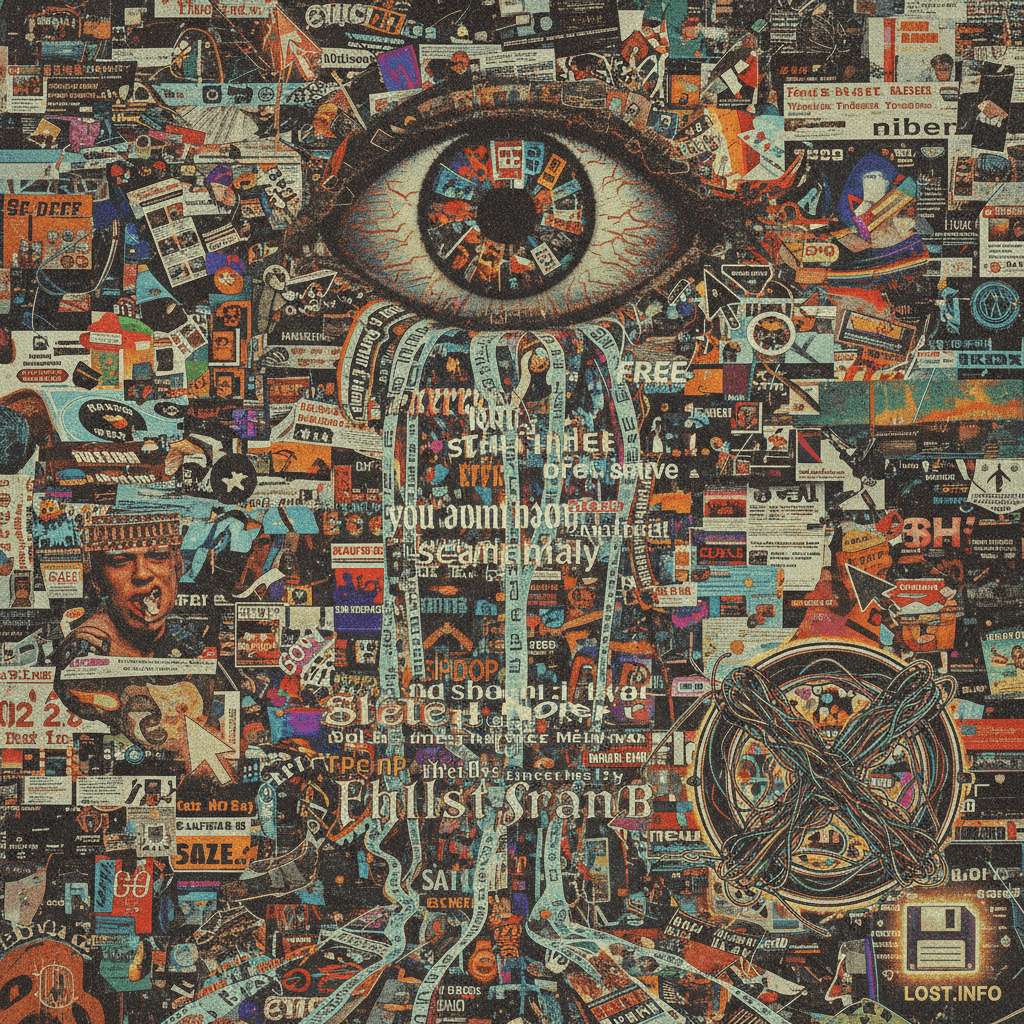 Sensory assault disguised as design: what happens when spam meets tabloid fever dreams