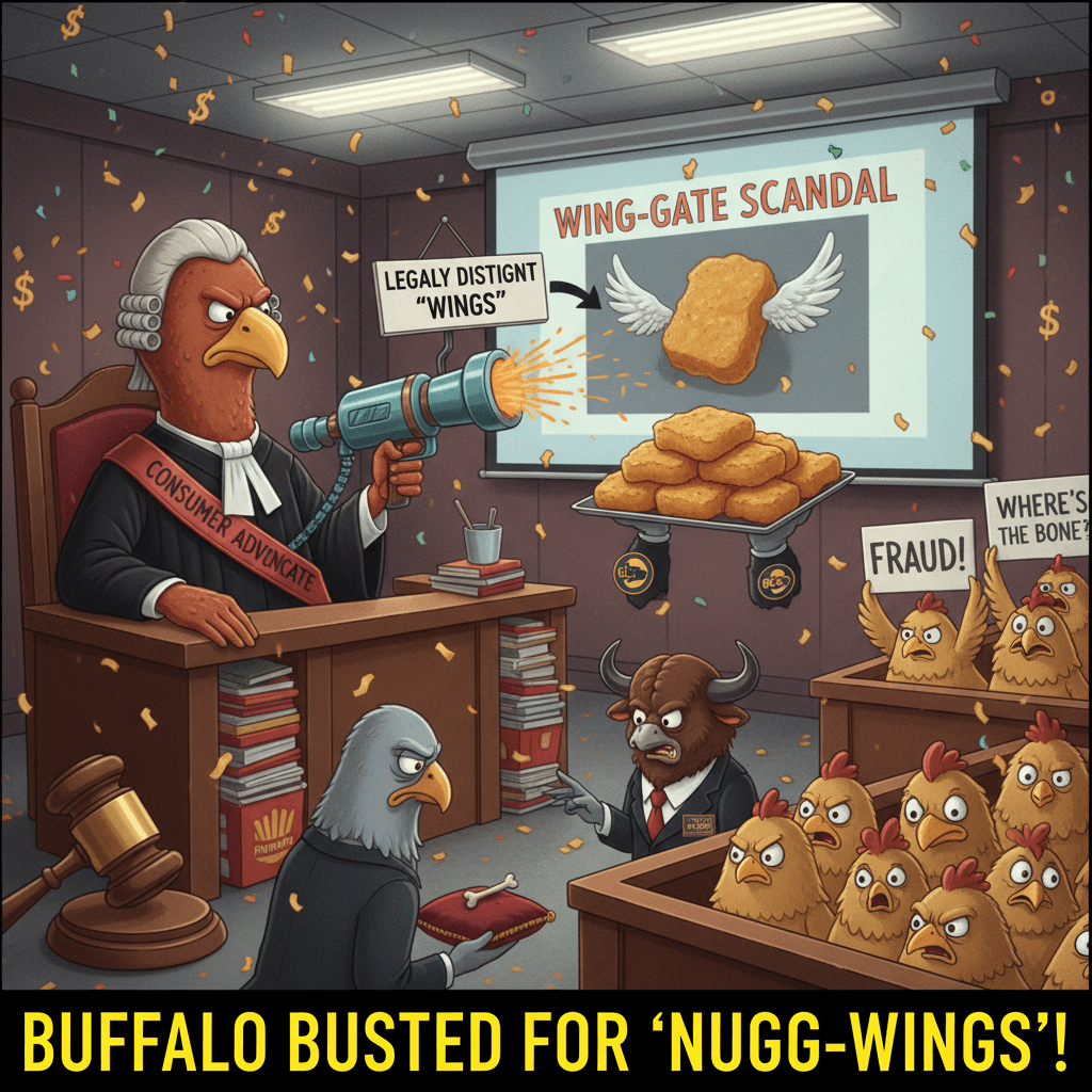 Judge roasts Buffalo Wild Wings for selling chicken nuggets as 'wings'