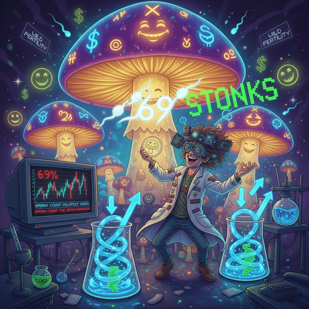 magic mushrooms: now with 69% sperm count volatility (stonks)