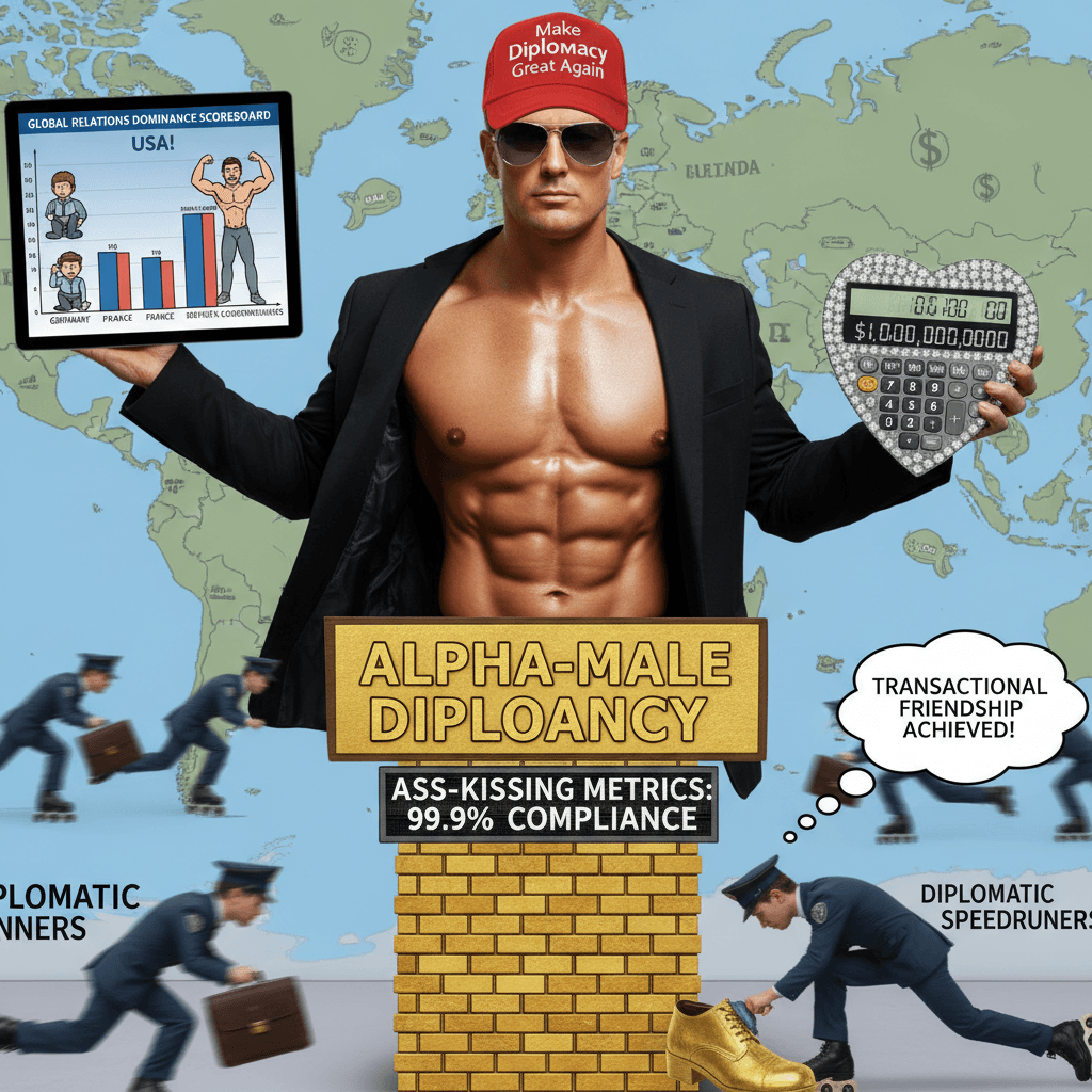 POTUS rates global relations by perceived subordination, declares love quantifiable