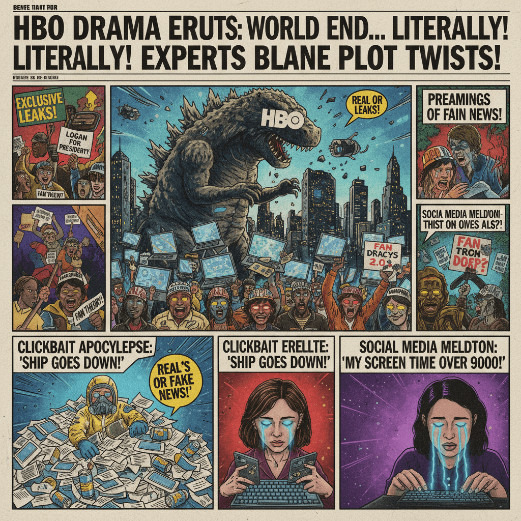 Peak tabloid energy: when HBO drama destroys civilization, apparently