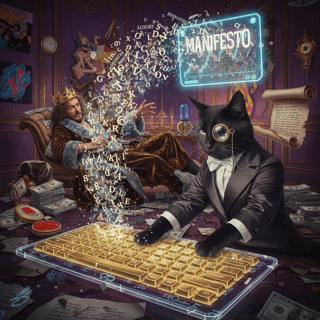 someone let their cat walk across the keyboard mid-manifesto