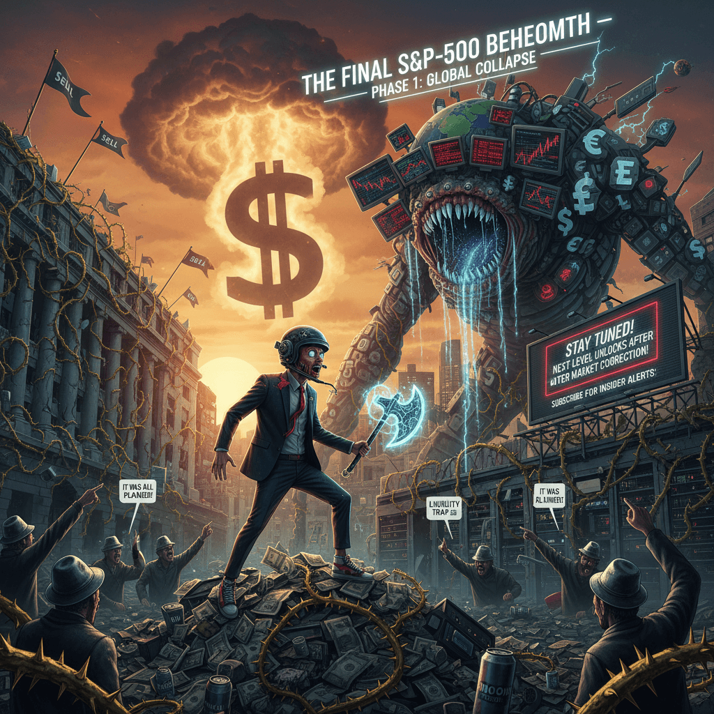 Markets close, humanity's final boss unlocks (very normal take)