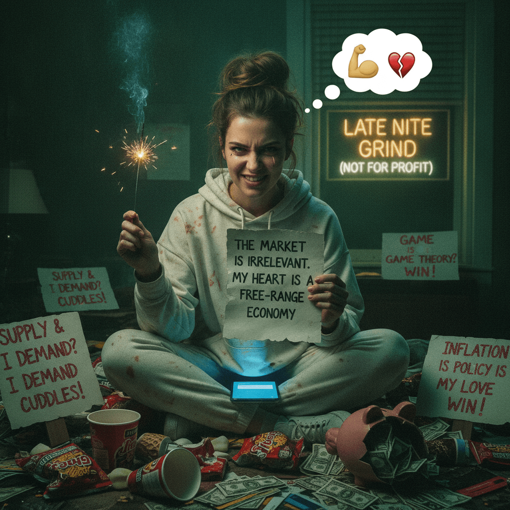 Girl admits 3am booty call isn't about economics, somehow thinks this owns