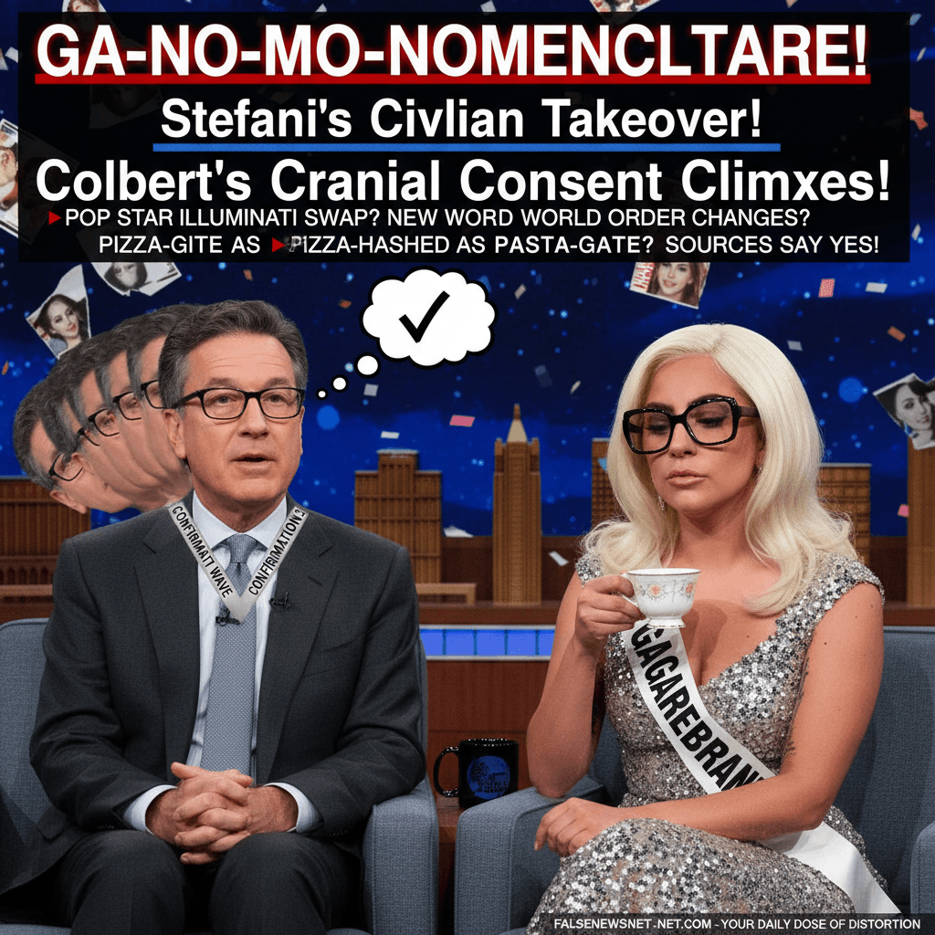 Lady Gaga wants to be called Stefani, colbert nodding intensifies