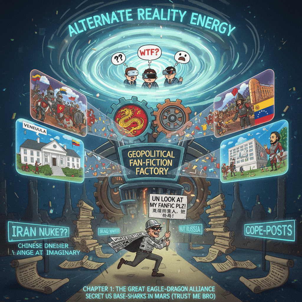 China invents new US Venezuela coup, demands UN investigate fiction