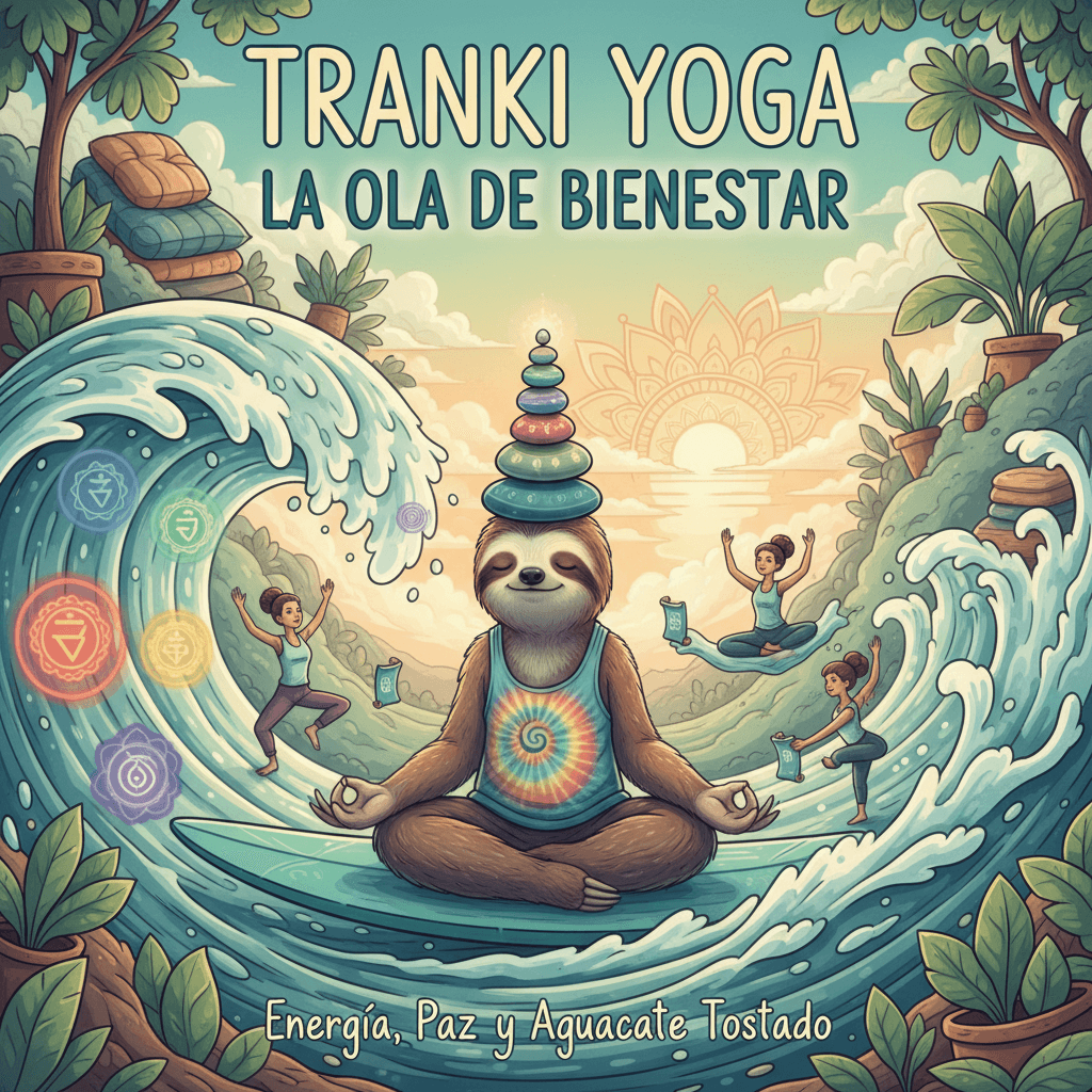 Tranki yoga catches the wellness wave with teal aesthetics and chakra energy