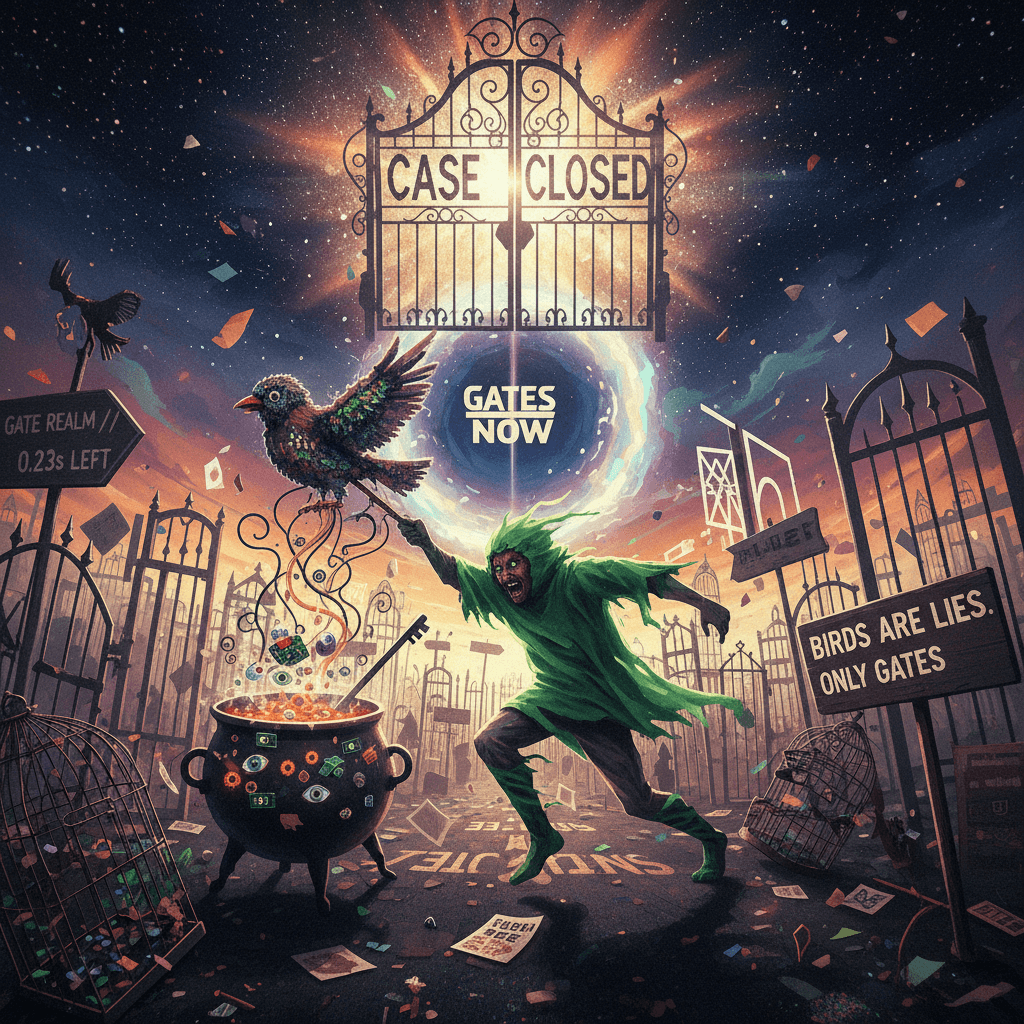 found the bird. case closed. everything is gates now.