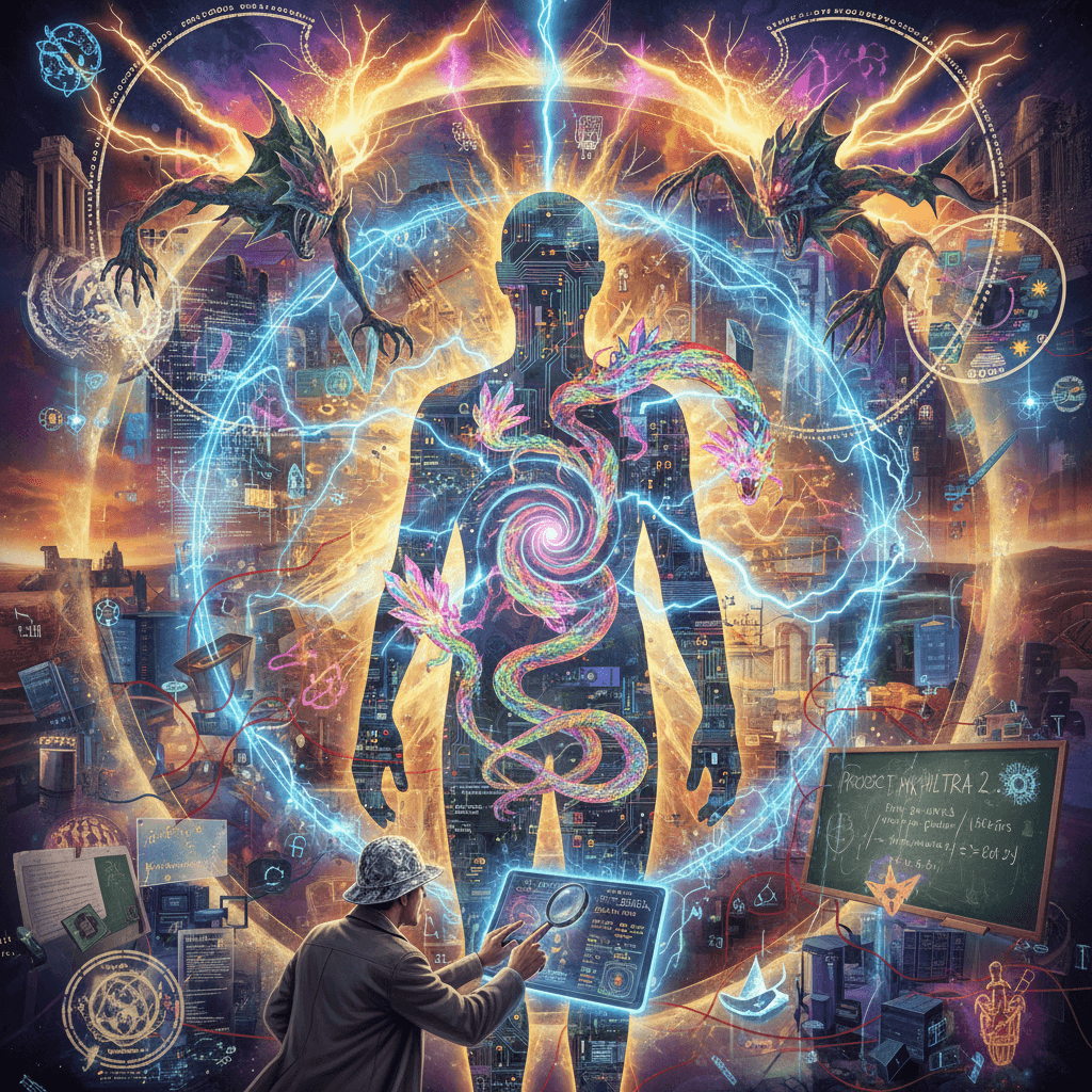 Liquid crystal demons infiltrating human bodies via CIA biofield superconductivity