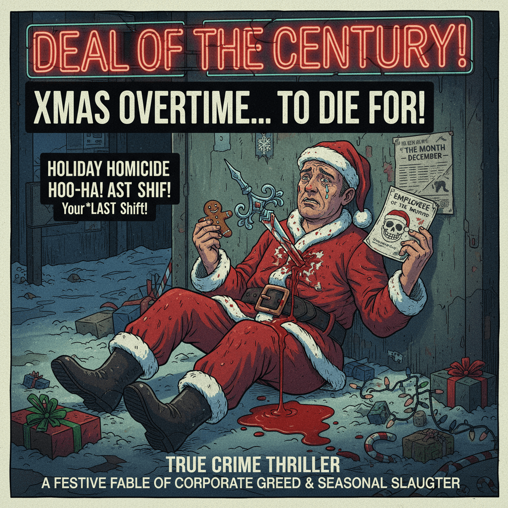 volunteered for xmas shift, got stabbed—what a value proposition