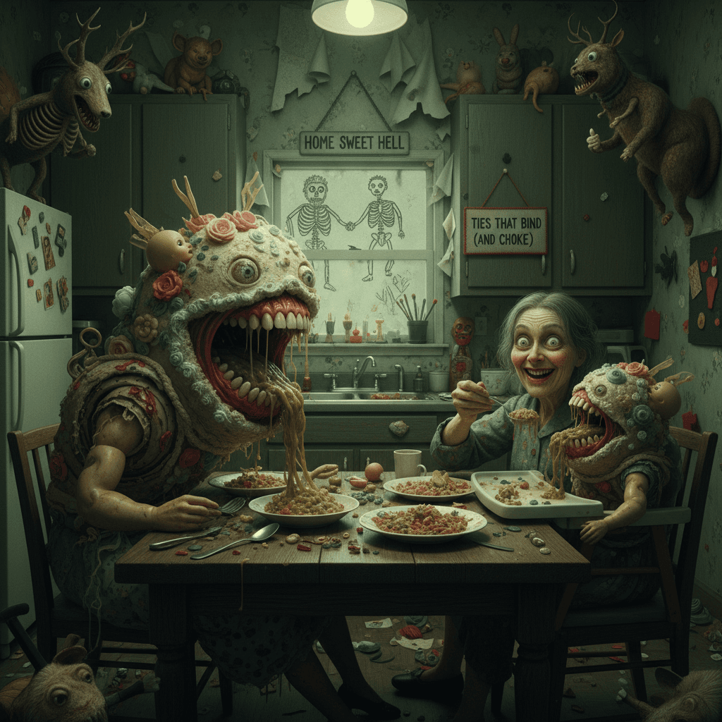 love is dead and it sounds like wet chewing