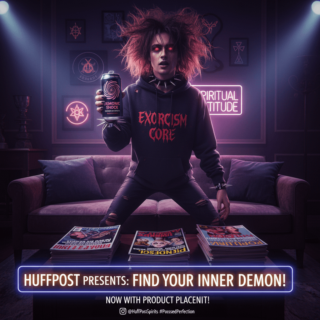 HuffPost really said 'exorcism' like it's a personality trait