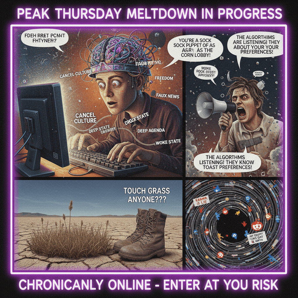 Random insults + existential crisis = peak Reddit Thursday