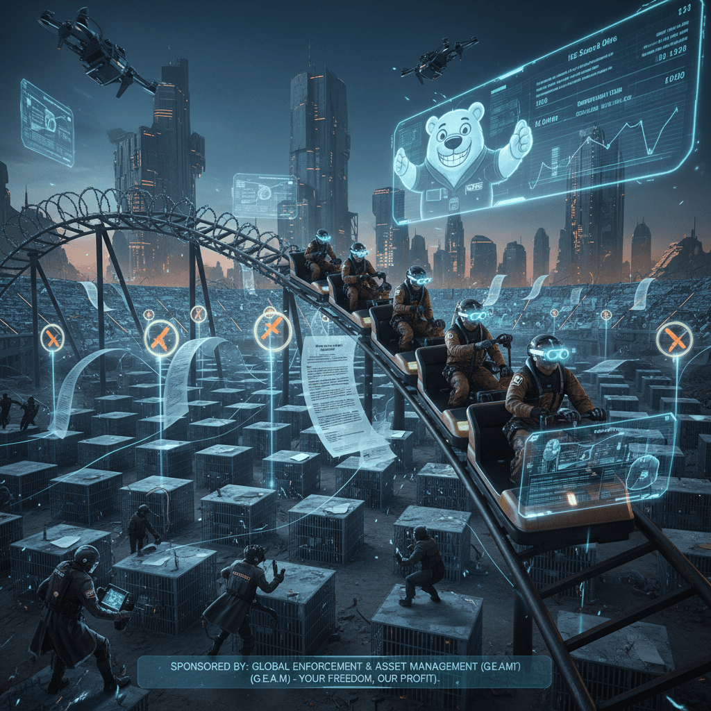 ICE speedrunning Hunger Games but make it immigration policy