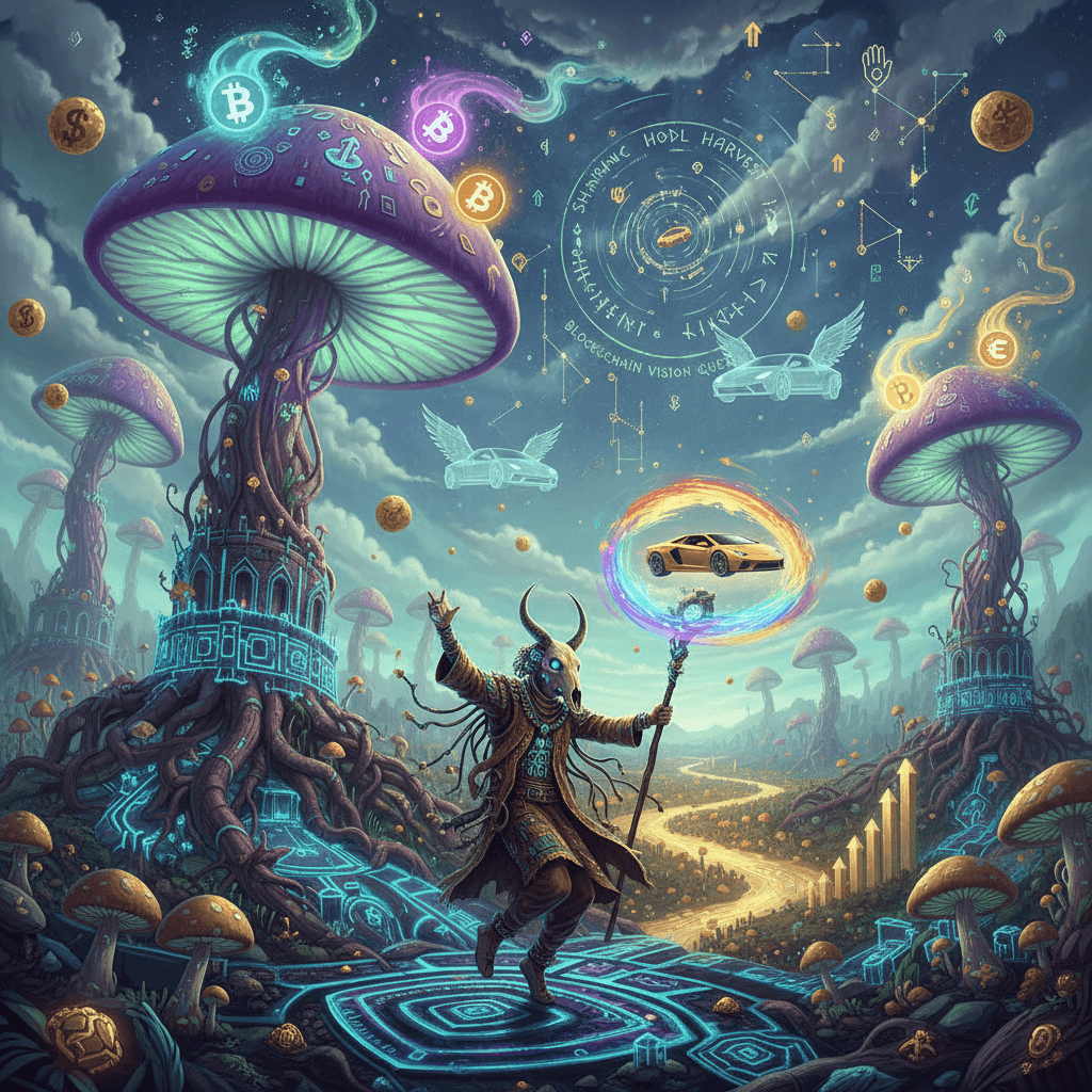 hodl fungus rise: when your investment portfolio meets a shaman's fever dream