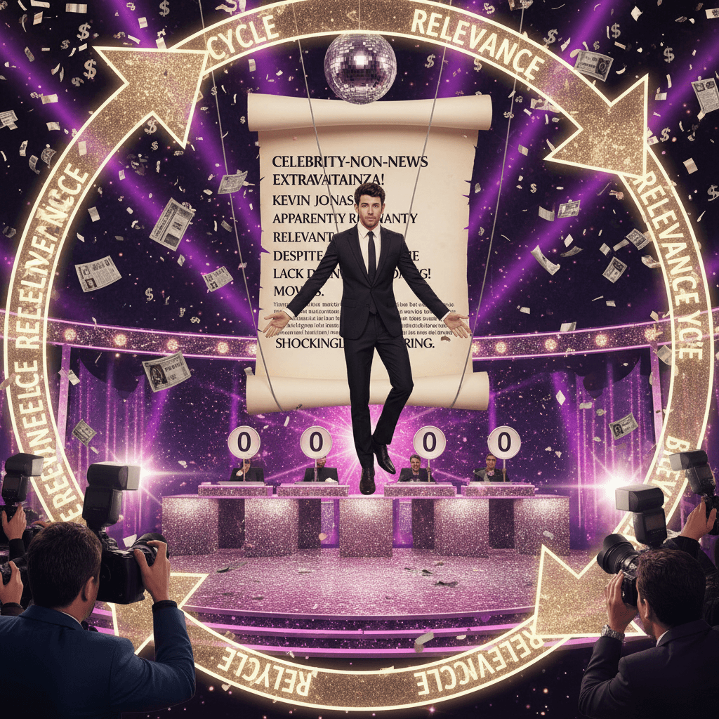 Kevin Jonas still not dancing, still relevant apparently