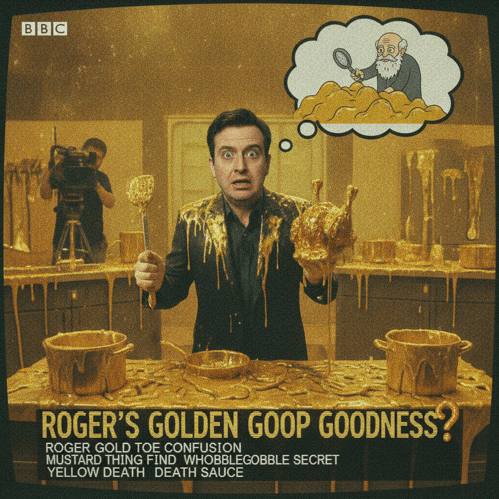 Roger's still looking for the golden thing, nobody knows what