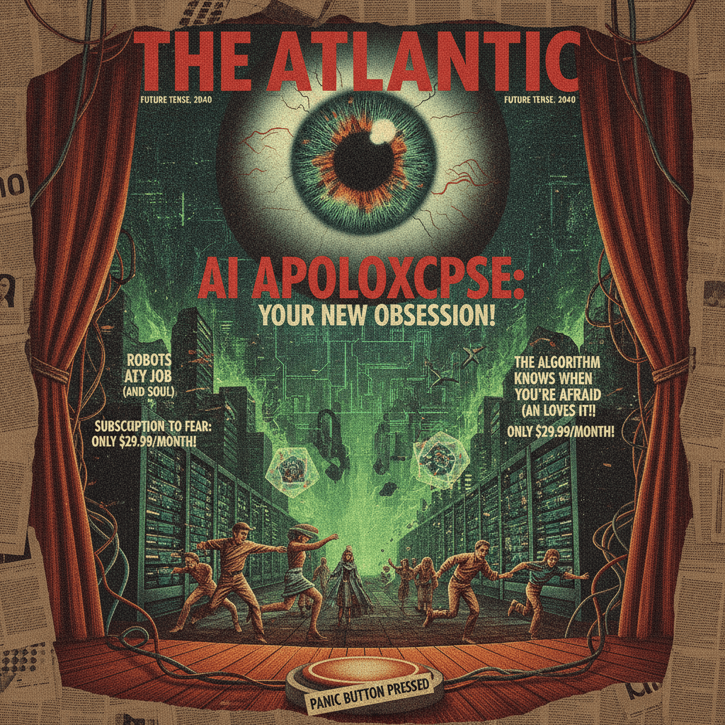 The Atlantic discovers AI panic sells magazines, uses biggest eye they could find