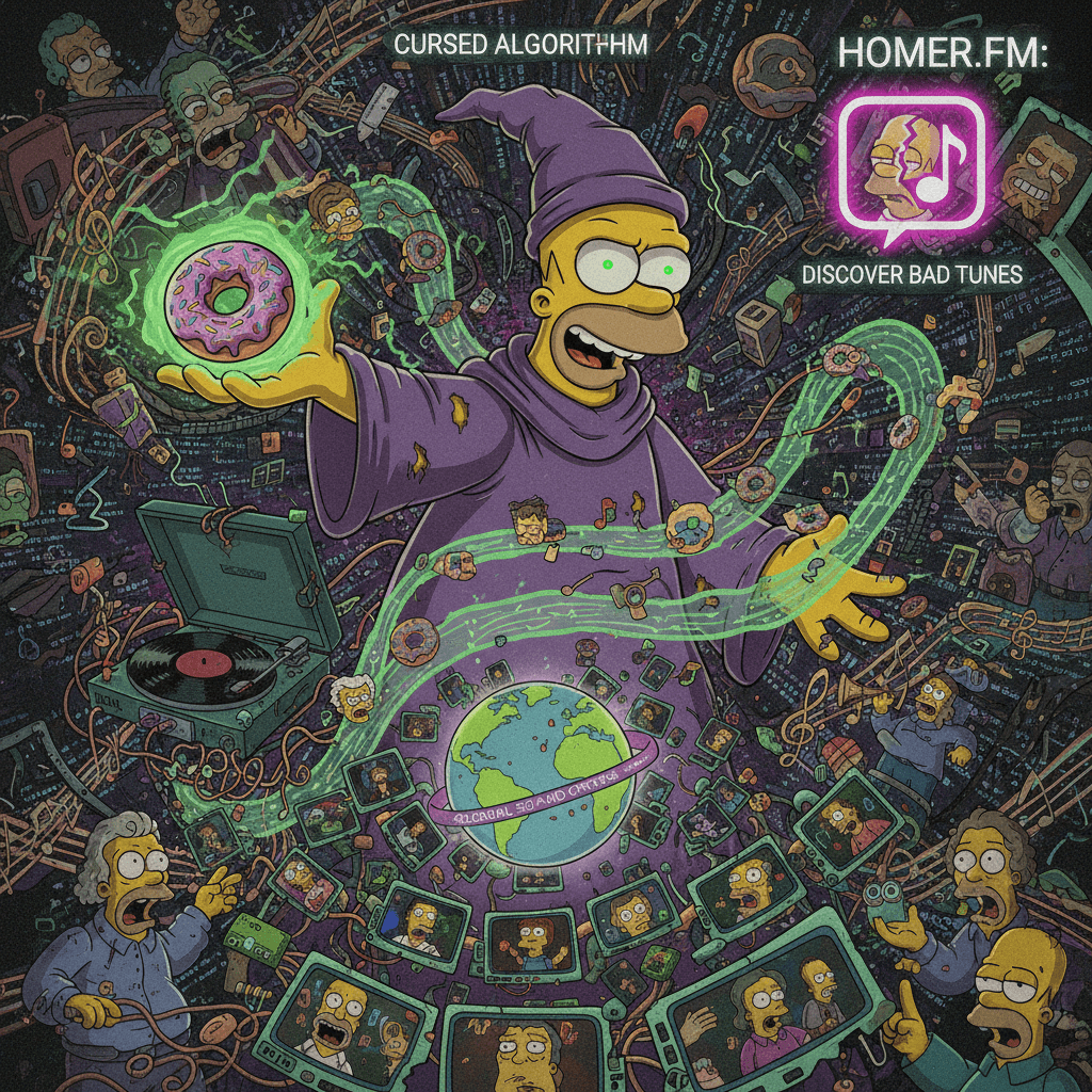 Homer Simpson ruined music discovery and nobody even knows yet