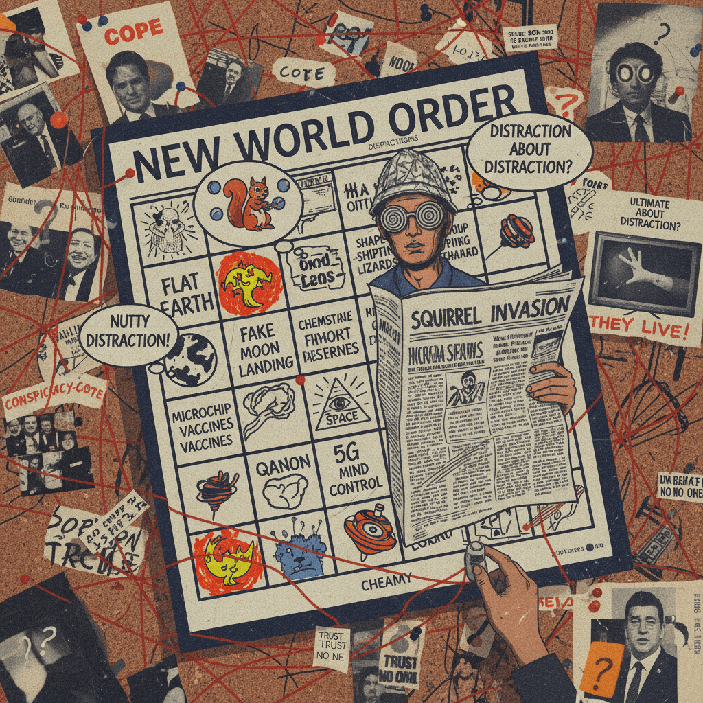 They're distracting you from the distraction about the distraction