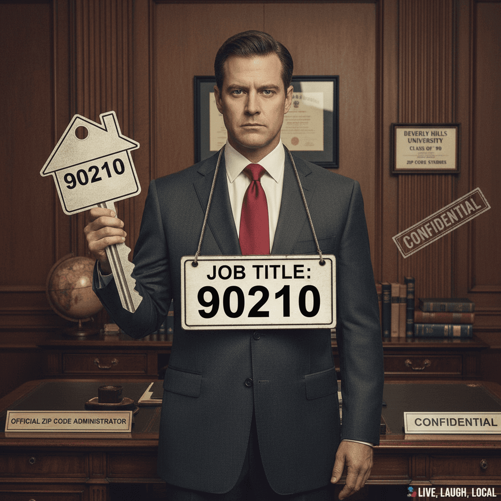 When your job description is basically your zip code