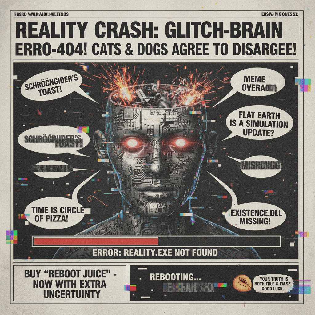 Brain.exe has stopped responding, please reboot reality