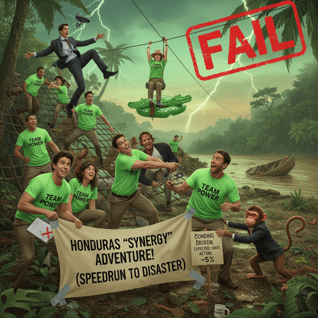 Honduras retreat speedrun: bonding experience any% [FAILED]