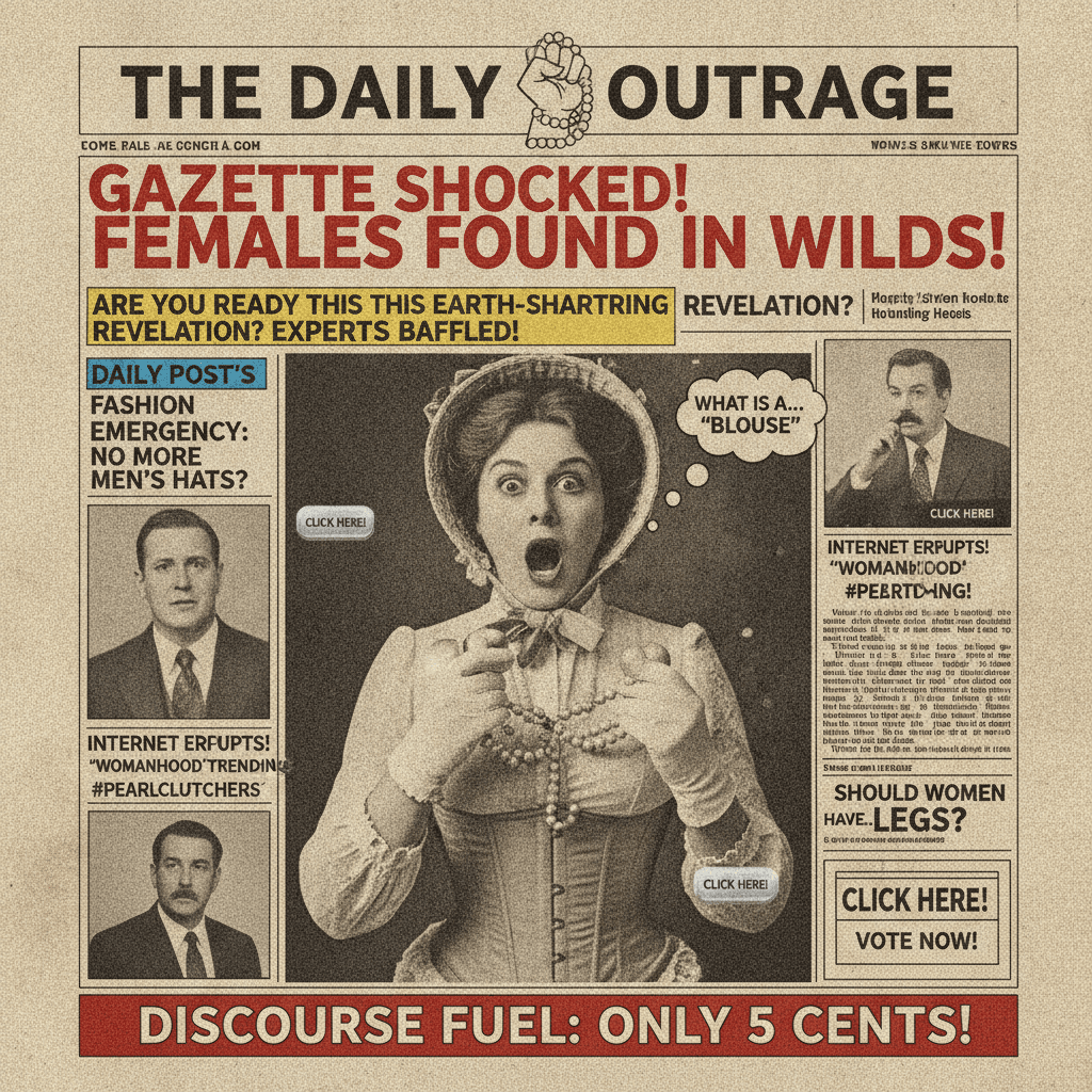 Daily Mail discovers women exist, clutches pearls dramatically
