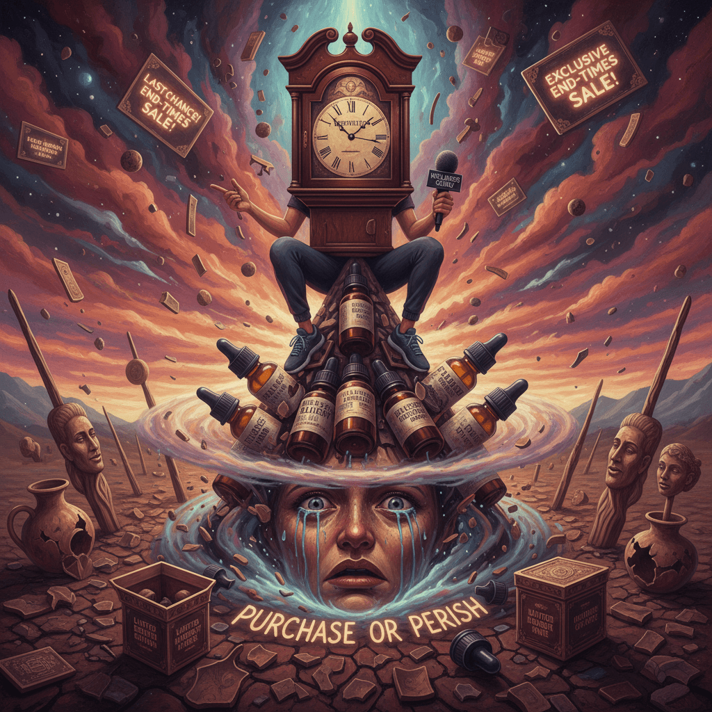 mahogany destiny meets fear-based dropshipping in one unhinged fever dream