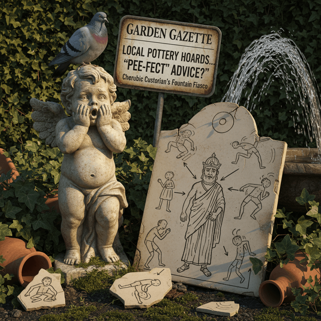 Guardian discovers ancient ceramic wisdom on proper micturition techniques