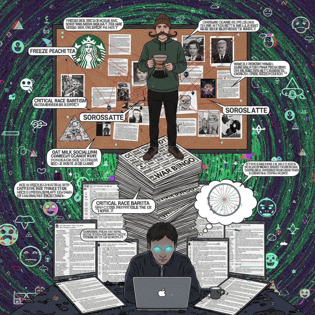 hipster coffee politics meets reactionary word salad, somehow