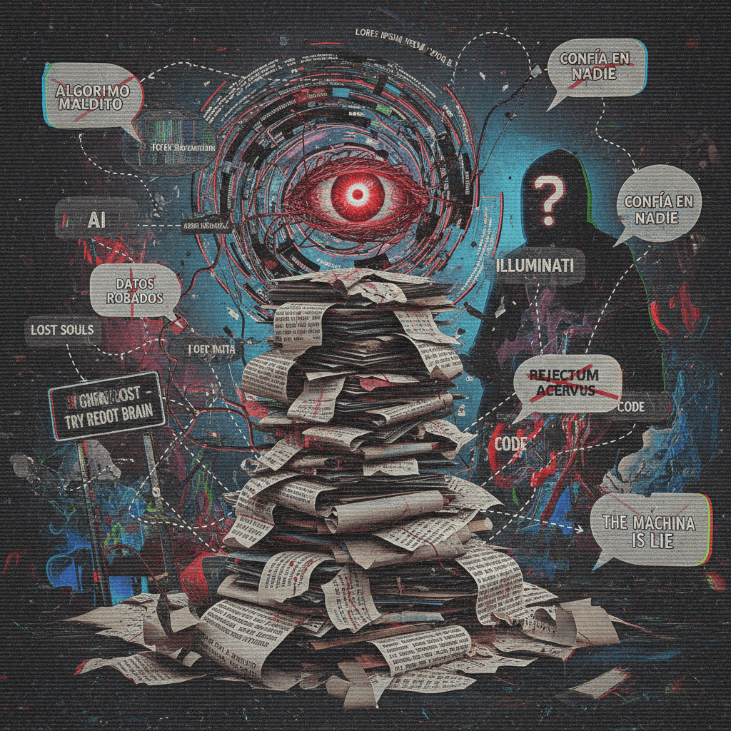 Unhinged algorithm discourse meets Lorem Ipsum reject pile