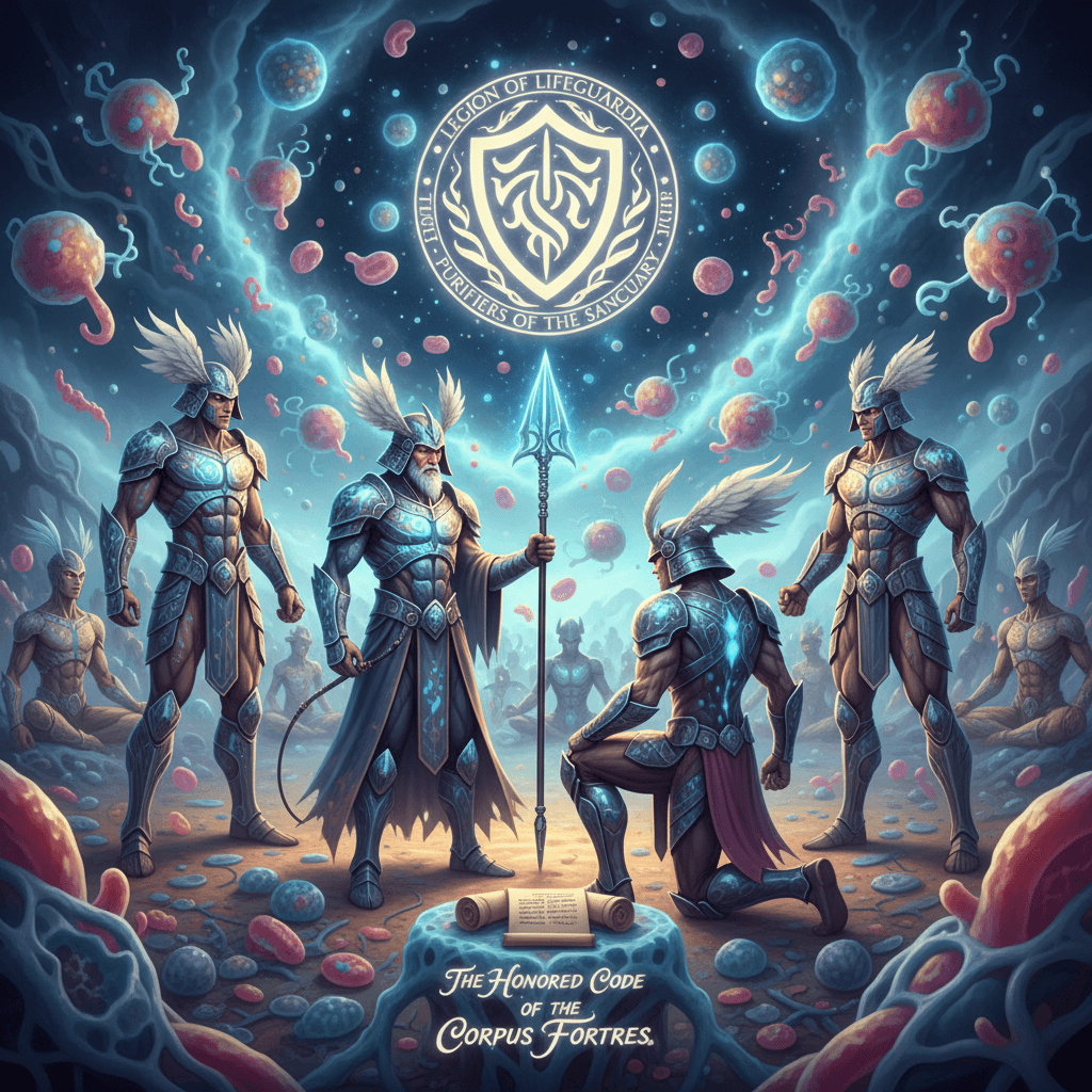 guy treats white blood cells like a noble warrior culture