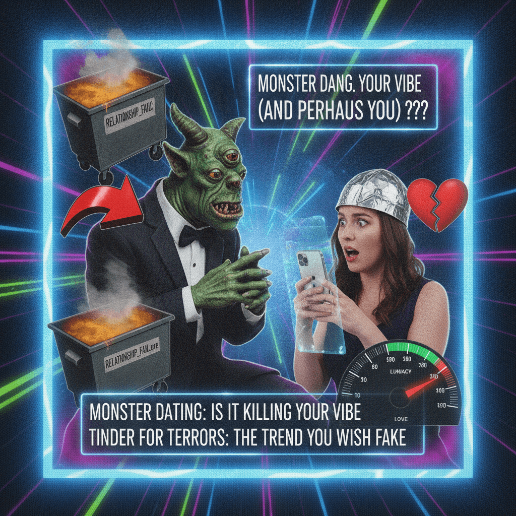 Monster dates bad, actually (sponsored by panic journalism)