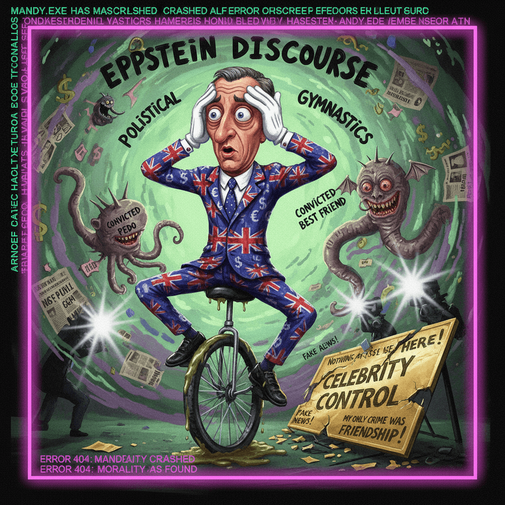 Mandelson: I knew nothing, saw nothing, except my convicted pedo best friend