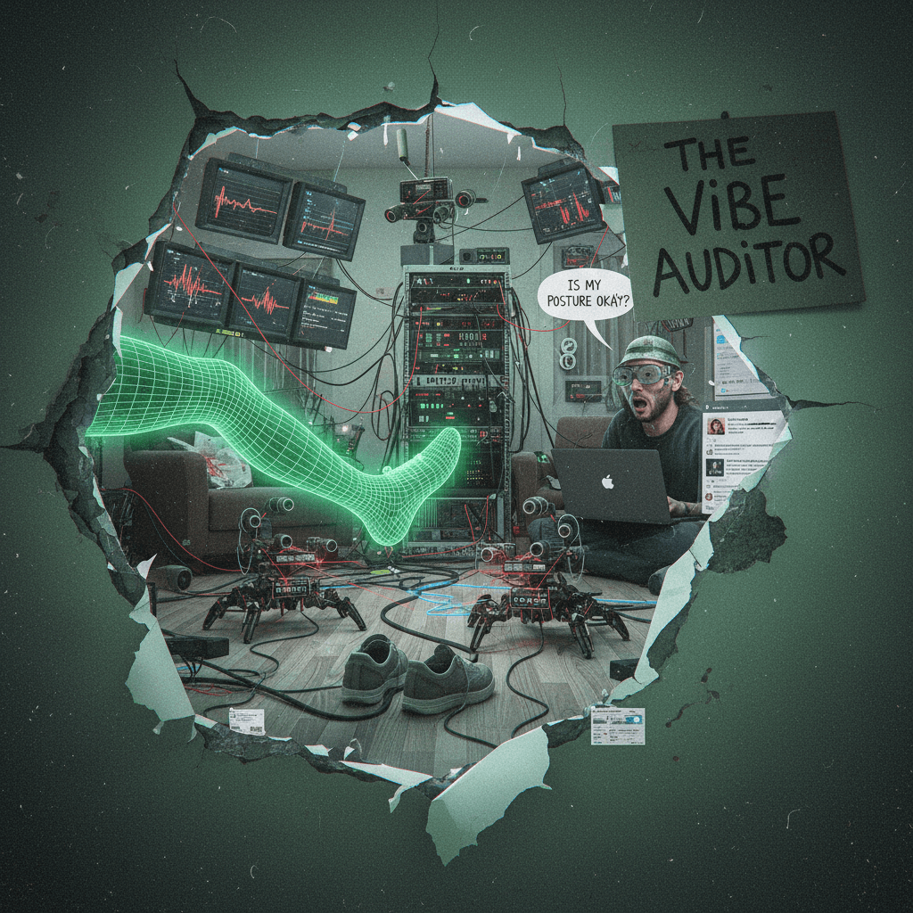 your vibe check is being gait-analyzed through your neighbor's drywall