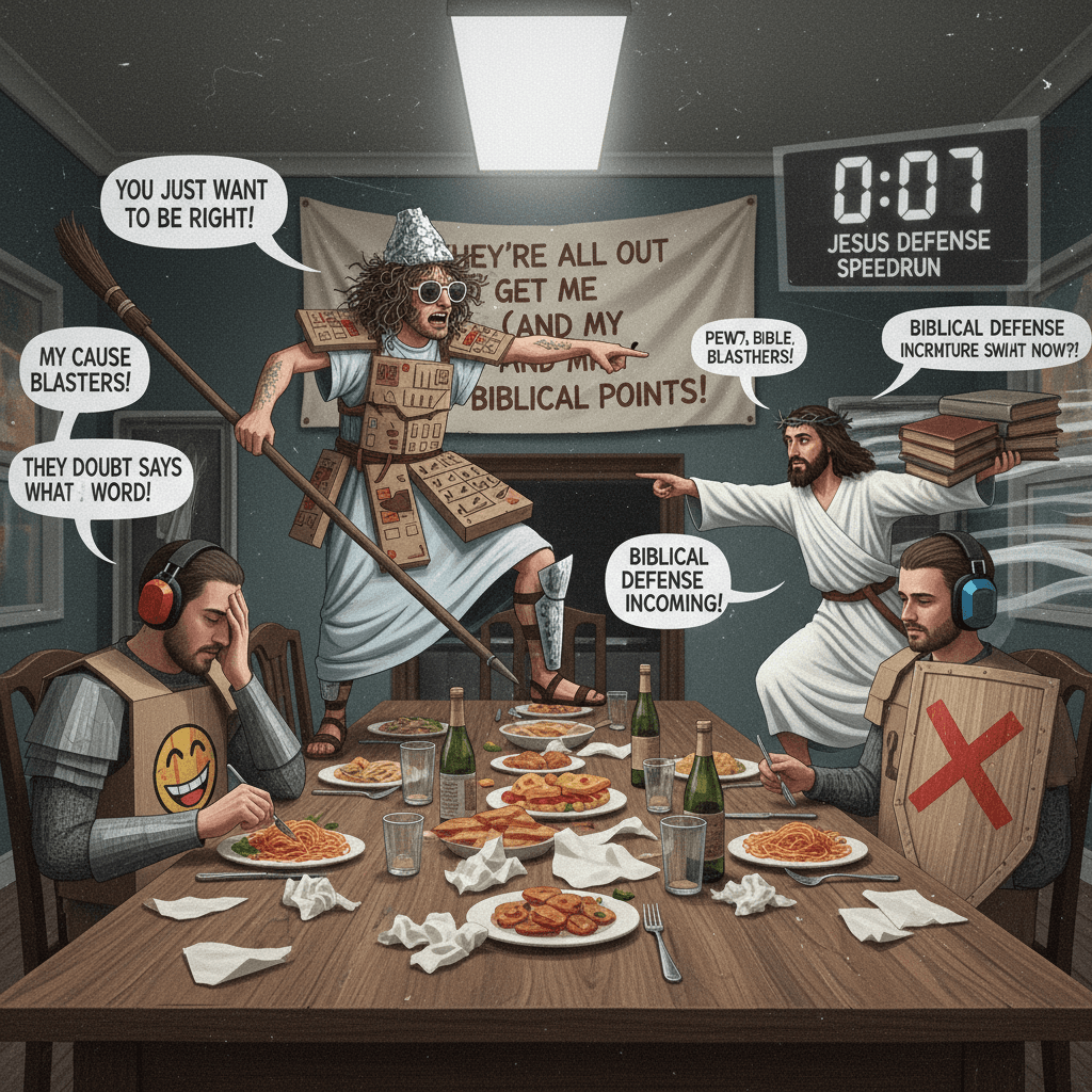 Jesus had biblical reasons, you just wanted to make a point