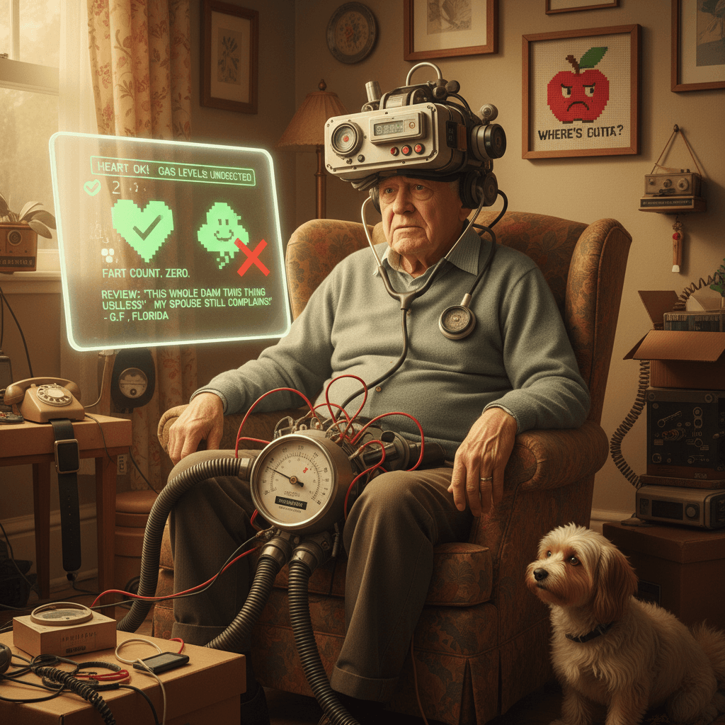 Apple can monitor your heart but not your ass, apparently