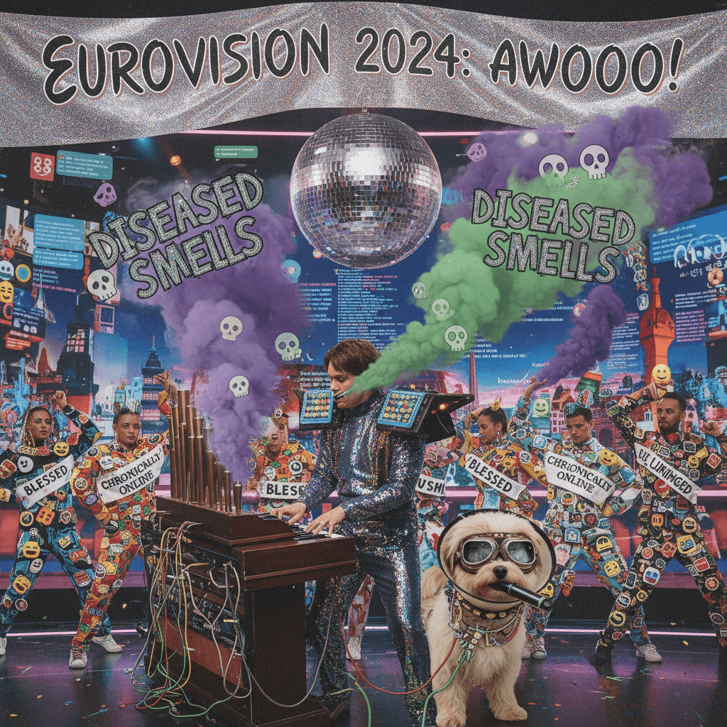 Synthesizers, diseased smells & a traumatized dog walk into Eurovision
