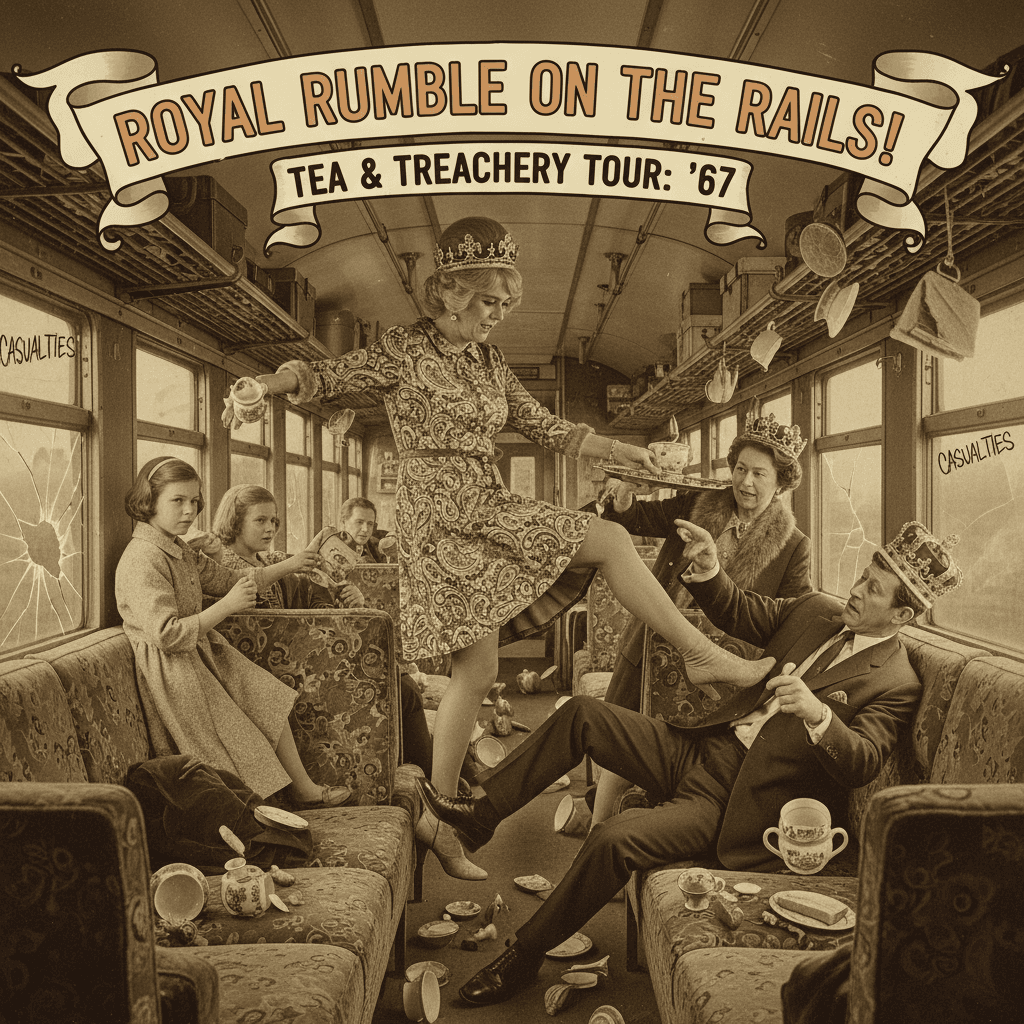 Camilla's casual 60s train fight: the royals weren't ready