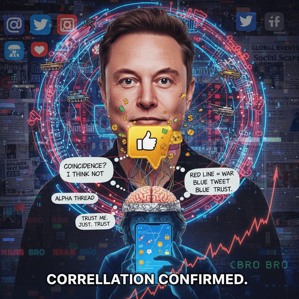 Elon changed the algorithm because of the war, trust me bro