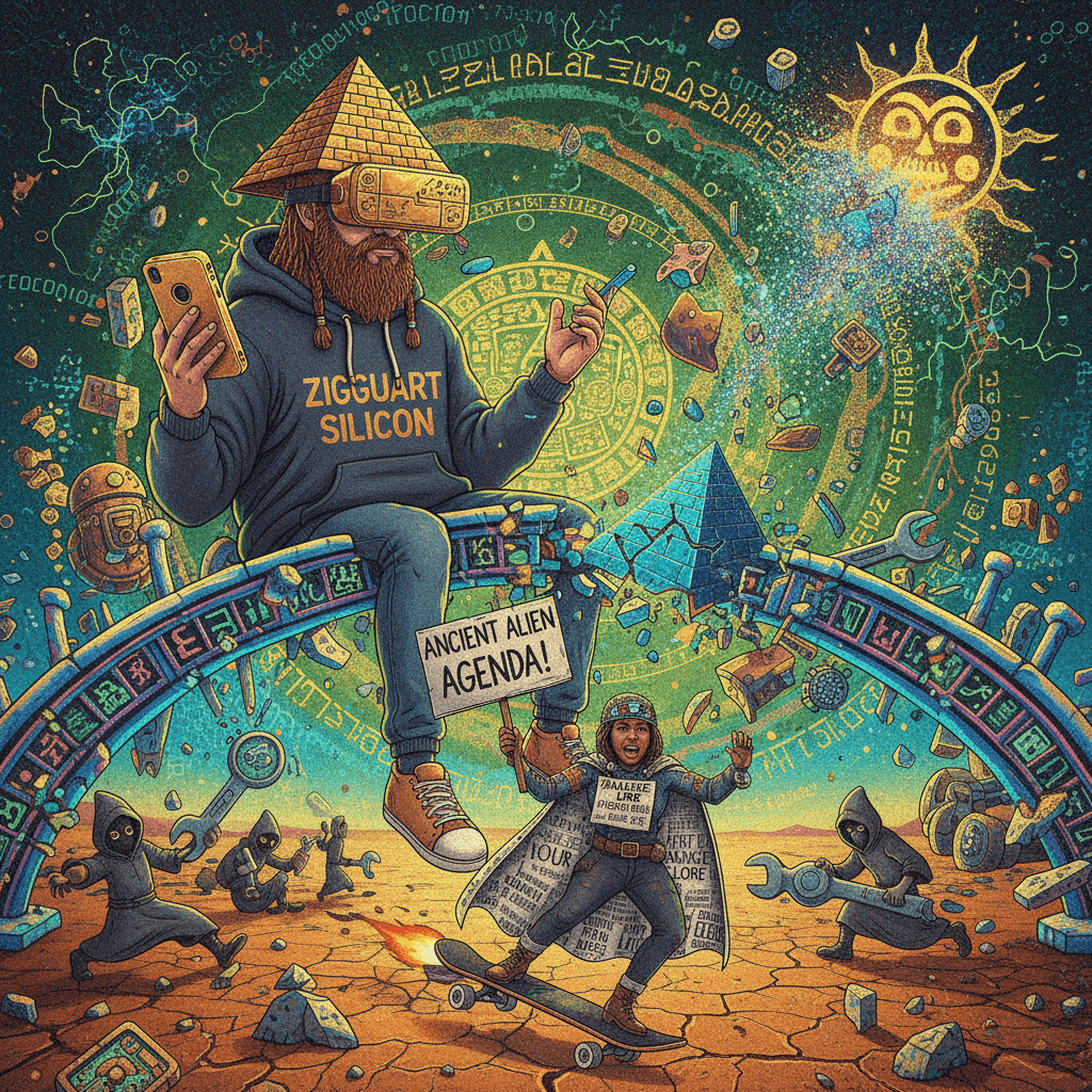 CIA stole Sumerian tech, broke timeline on 12/21/12, hasn't recovered